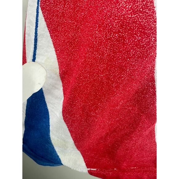 Vtg Beatles British American Flag Apple Corps Single Stitch XL T Shirt *Flawed* - Picture 10 of 16